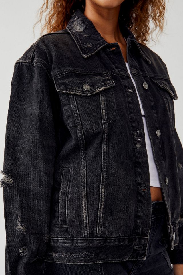 Free People Jolene Trucker Jacket