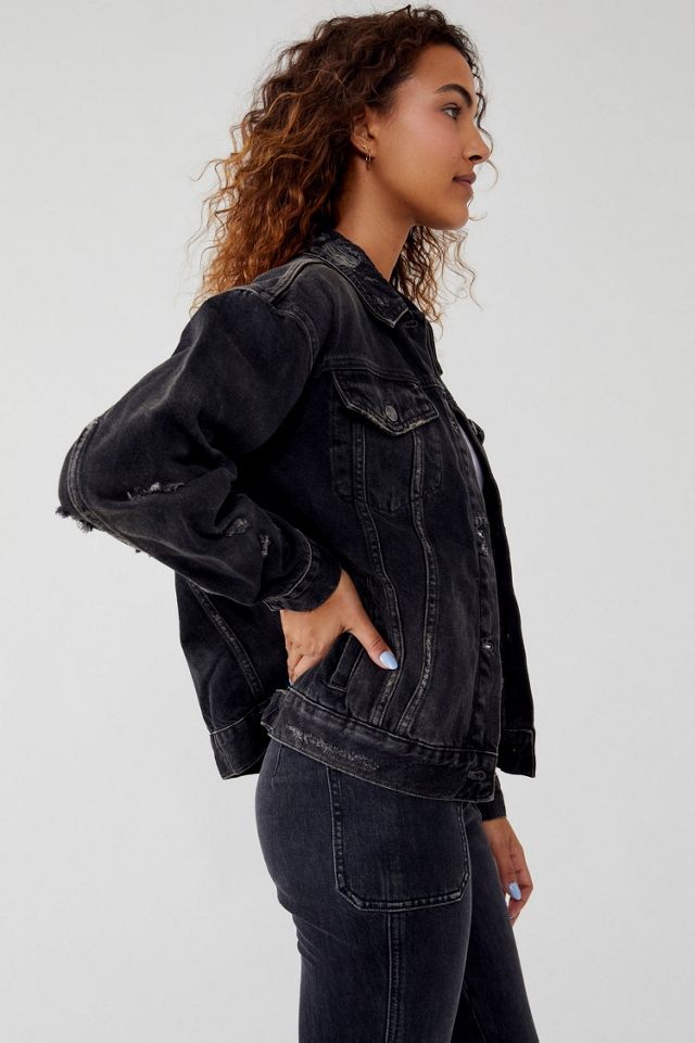 Free People Jolene Trucker Jacket