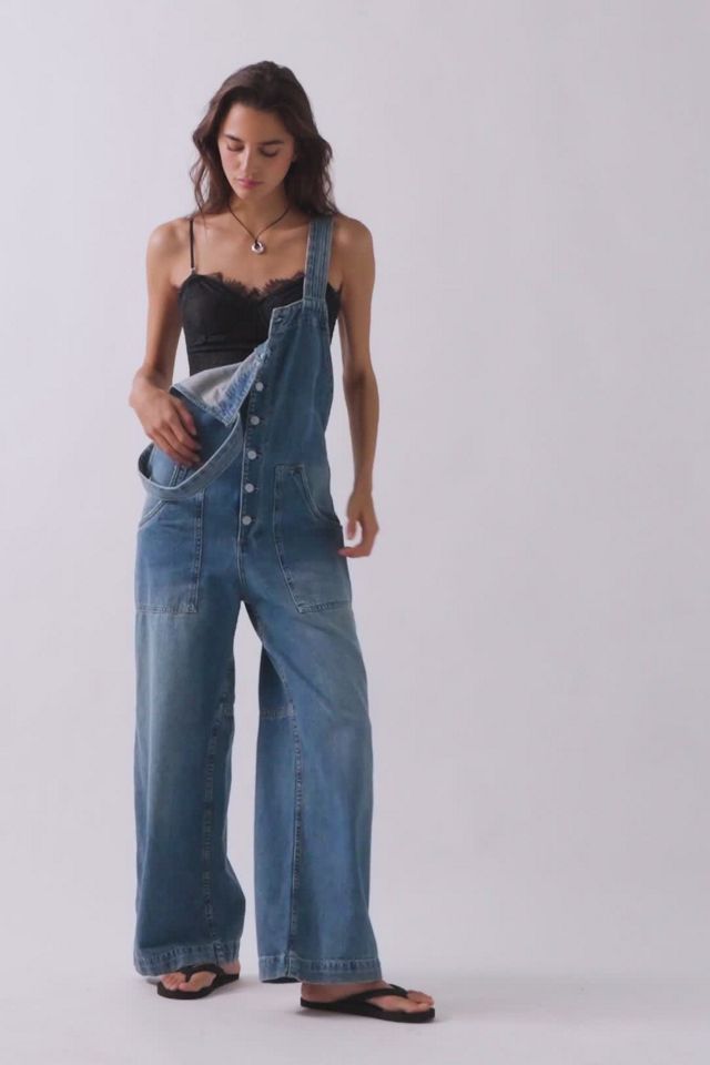 Looking For You - Wide Leg Dungarees for Women