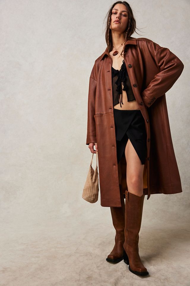 Duster en daim végétal Carmen #3