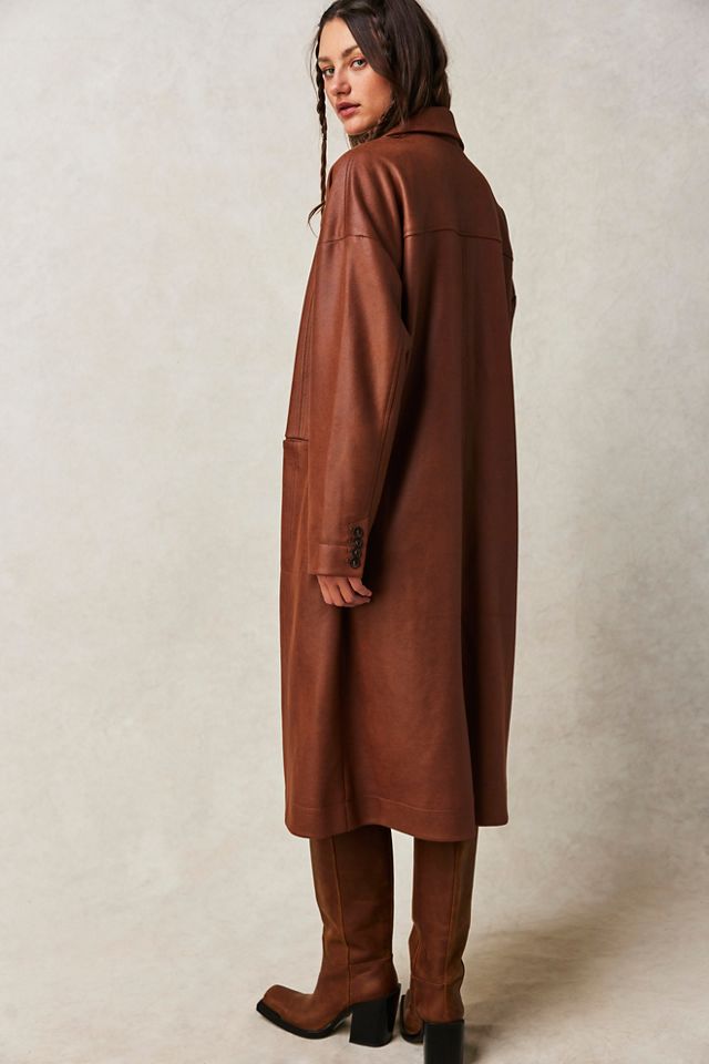 Duster en daim végétal Carmen #4