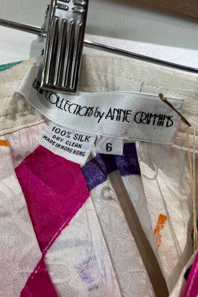 Vintage Anne Crimmins Pleated Skirt Selected by The Curatorial Dept. #3