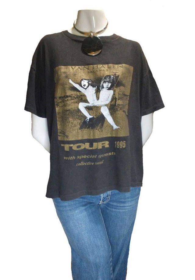 Vintage 1995 Van Halen Balance Tour Tee Selected by Garbage Soup 