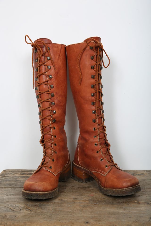 70s lace 2025 up boots