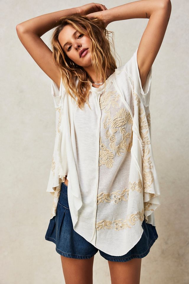 Fashion Look Featuring Free People Tops and Free People Tops by