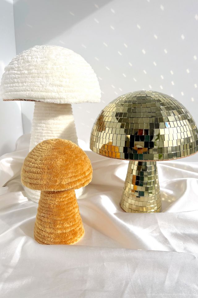 People Velvet Disco Trio Golden Free Designs Mushroom Neutral | Hour