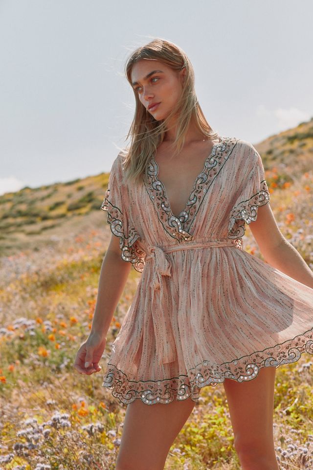 Free People Mara Mini Dress. 4