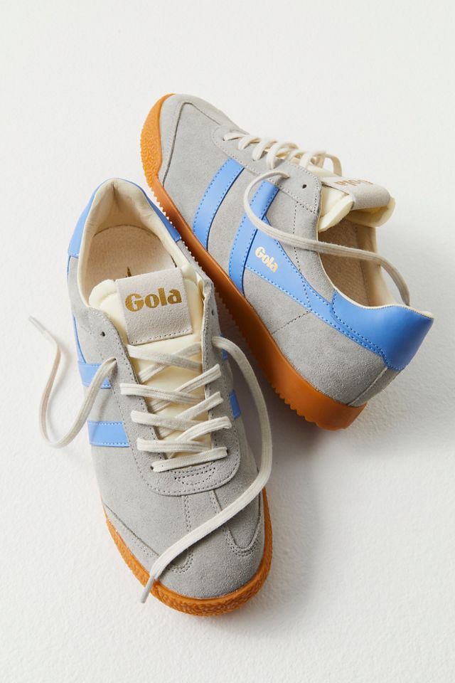 Buy Gola womens Elan sneakers in marine blue/sun/red online at gola