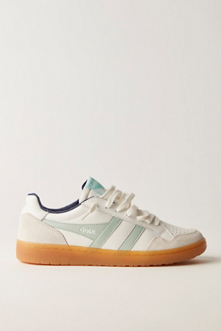Gola Eagle 86 Sneaker Damen - Klassischer Court-Sneaker In Off-White