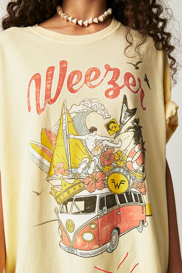 Weezer Collage Onesize Tee #5