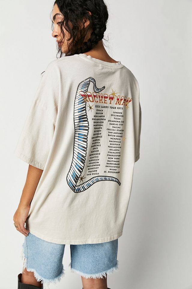 Elton John Rocket Man Onesize Tee #1