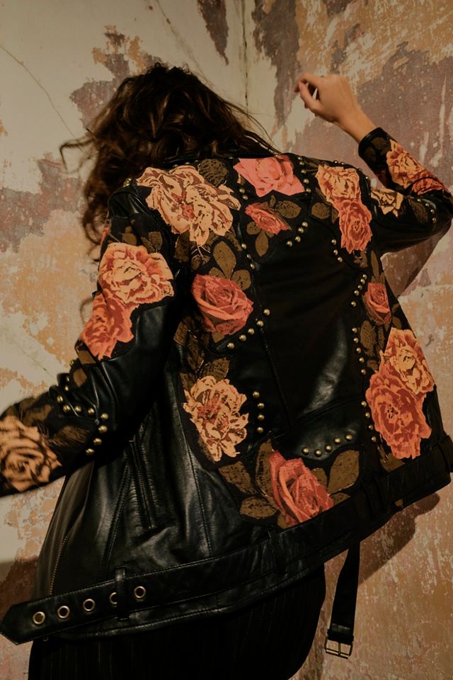 Rebel Rose Moto Jacket Free People