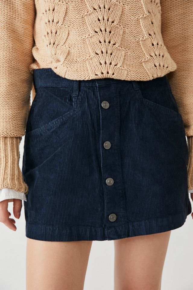 Ray Corduroy Mini Skirt #4