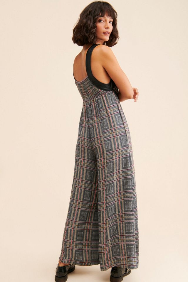 Marley Plaid Jumpsuit #1
