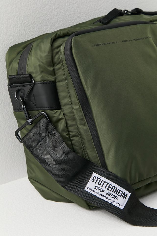 STUTTERHEIM Utility Post Bag Green - Unisex - Onesize