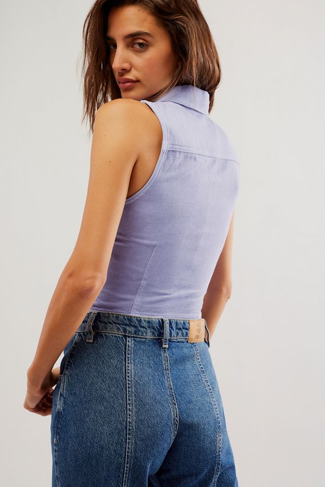 Levi's Lilou Denim Waistcoat #1