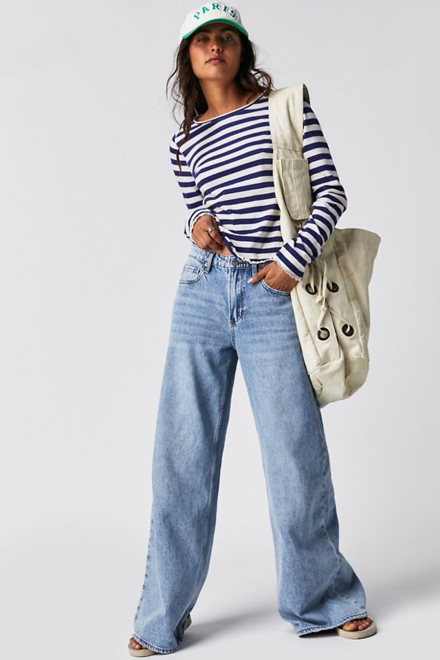 ZGY Super Sweeper Jeans | Free People UK