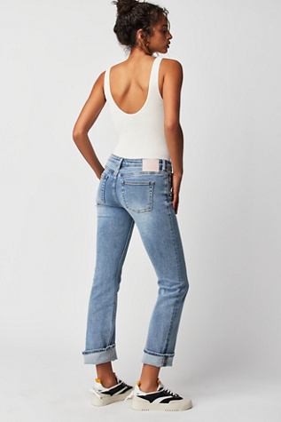 ZGY Super Lo Slim Flare Jeans