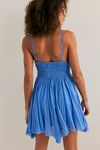 navy blue dress for baby girl FP One Delia Slip