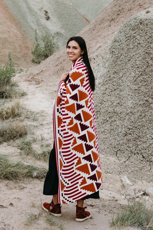 Seek & Swoon Sunset Mesa Throw Blanket #1