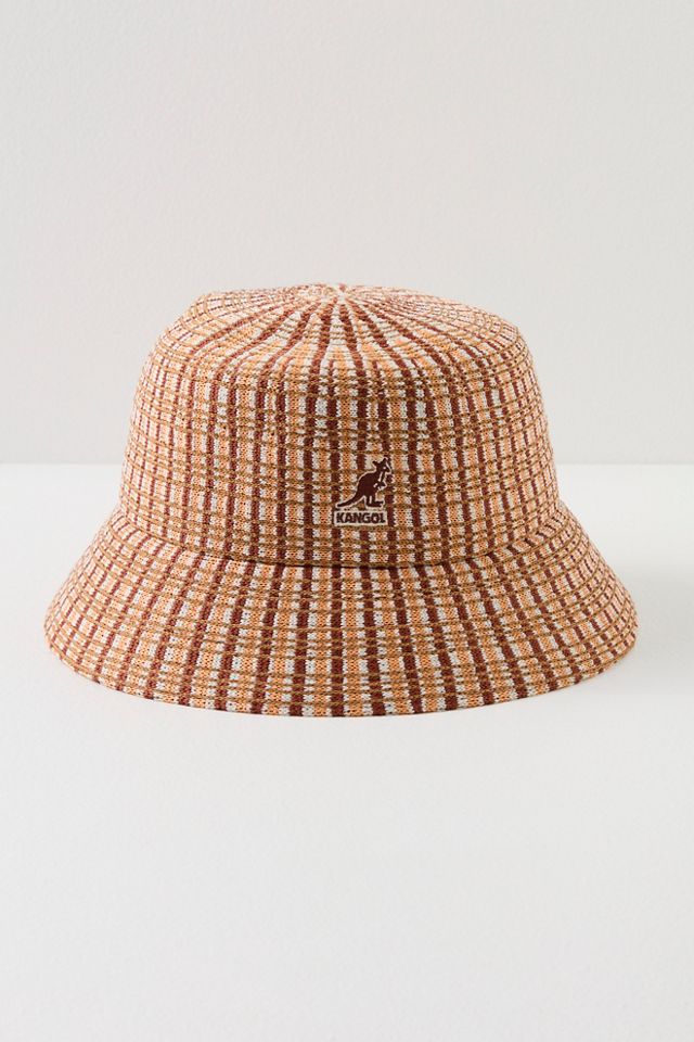 Kangol Prep Plaid Bucket Hat | Free People display picture 2