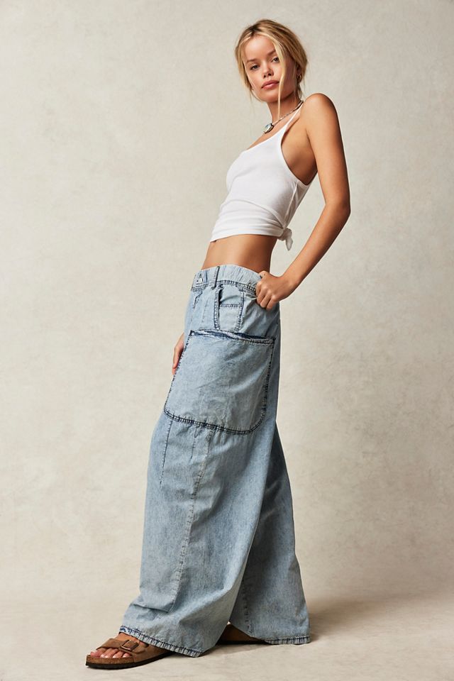 We The Free Shibuya Pull-On Wide-Leg Jeans #3