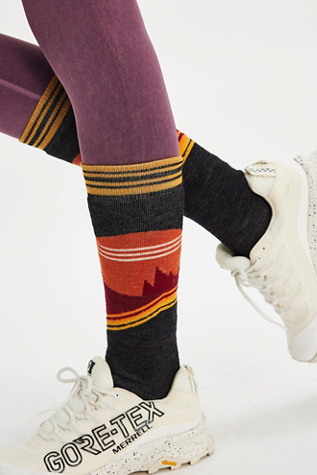 Smartwool Snowboard Full Socks At Free People In Honeygold, Size: Large