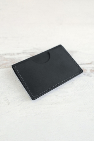 Женский кошелёк Giving Bracelets Leather Card Wallet, цвет: Чёрный