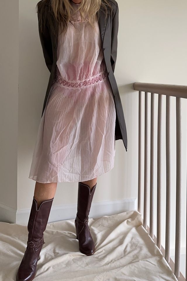 Vintage Pink Negligee Dress Selected by KA.TL.AK #2