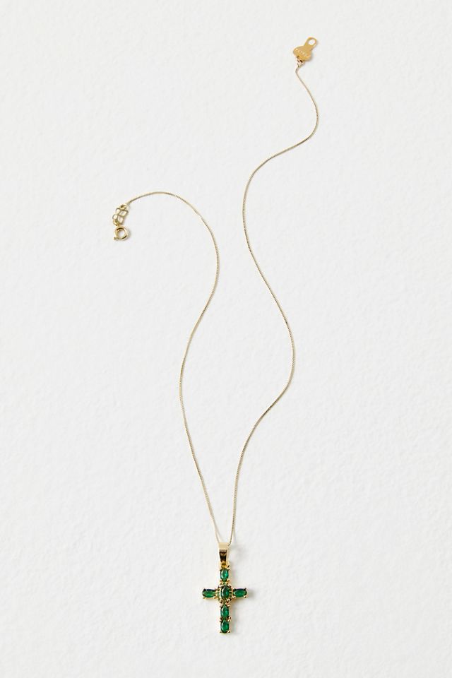 Eternity Cross Necklace #1