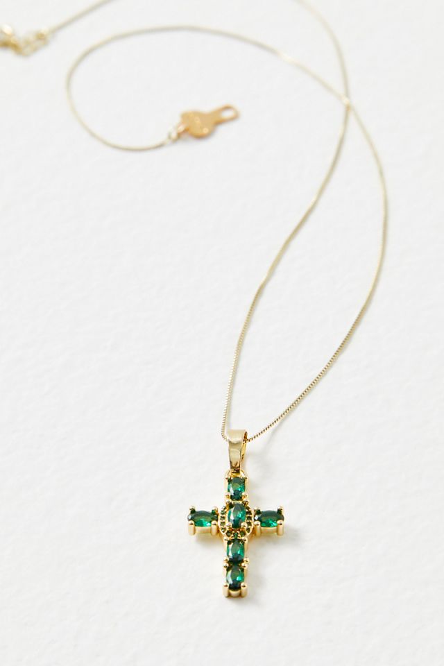 Eternity Cross Necklace #2