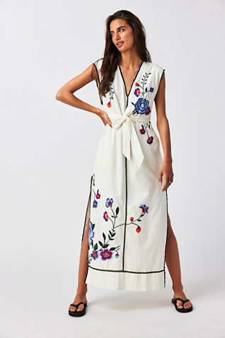 sachin and babi light blue dress Free People Tangier Tunic Dress with pockets tassels