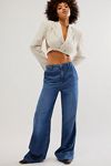 Women's Stella A-Line Trouser Jean in Azure Wave