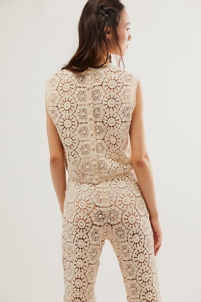 Spell Helena Crochet Top #1
