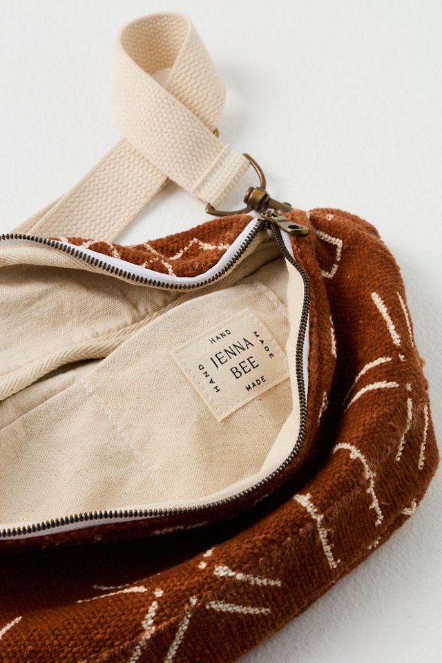 Sac bandoulière en bogolan Jenna Bee #4