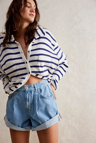 Shorts Danni We The Free en Ciel Ouvert, pour femme chez Free People