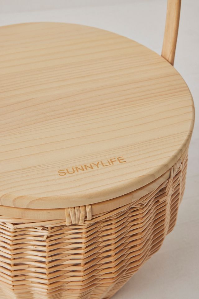 Wicker Basket Cooler #1