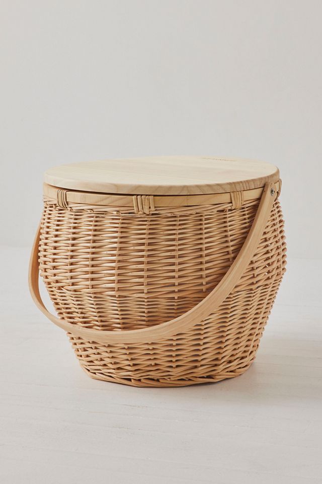 Wicker Basket Cooler #2