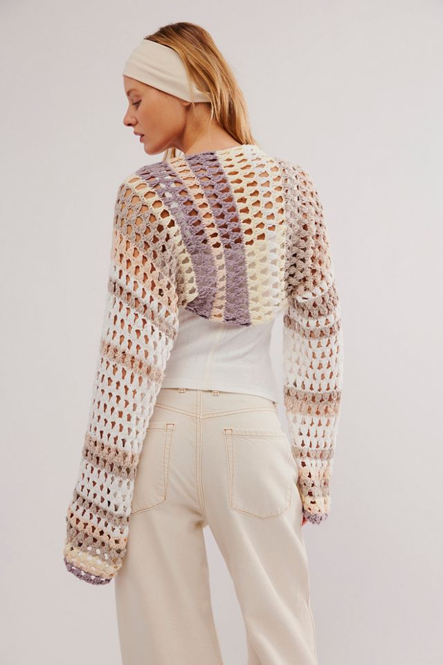 Gia Crochet Shrug Free People