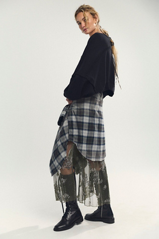 Женская толстовка Free People Shrug It Off, цвет: Чёрный — фото 4