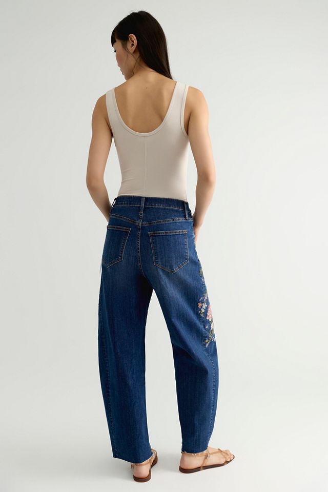 Driftwood Parker Embroidered Jeans #1