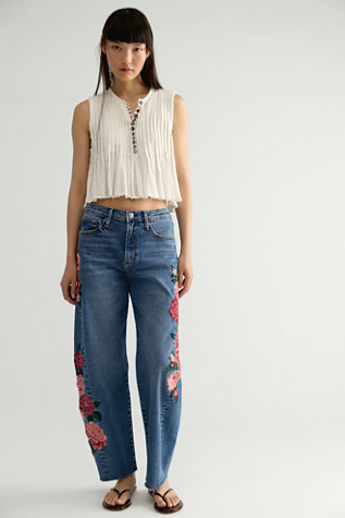 Driftwood Parker Embroidered Jeans