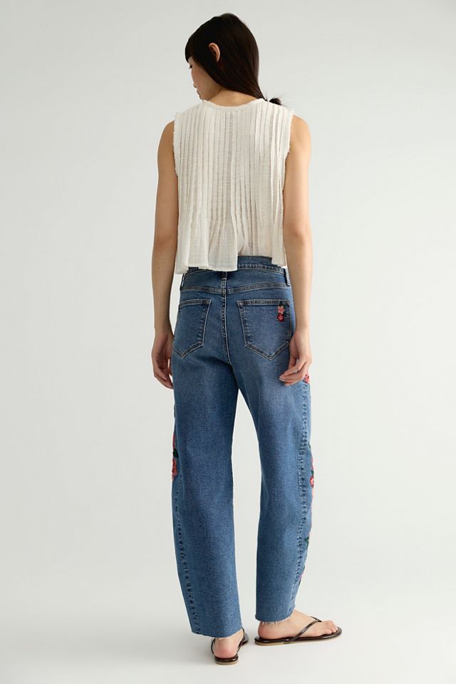 Driftwood Parker Embroidered Jeans #1