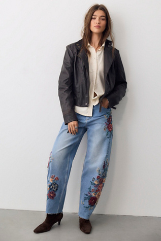 Driftwood Parker Embroidered Jeans