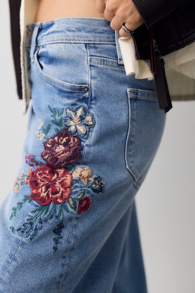 Driftwood Parker Embroidered Jeans #3