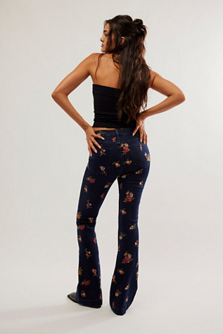 Driftwood Wyatt Embroidered Flare Jeans - thumbnail 10