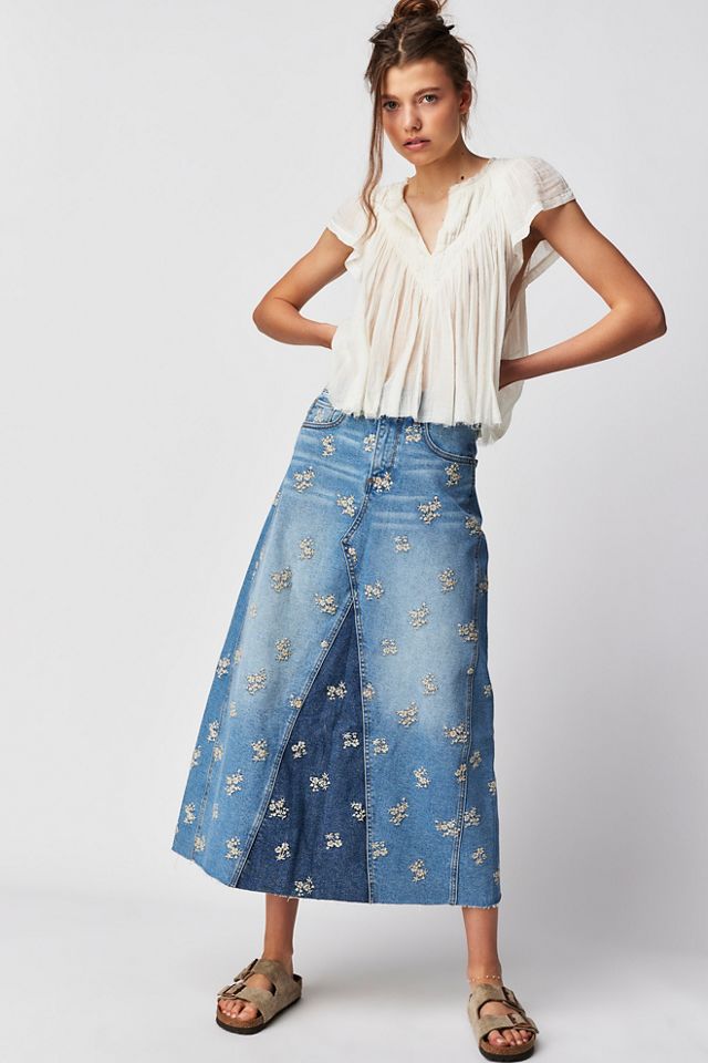 Driftwood Joanna Midi Skirt | Free People