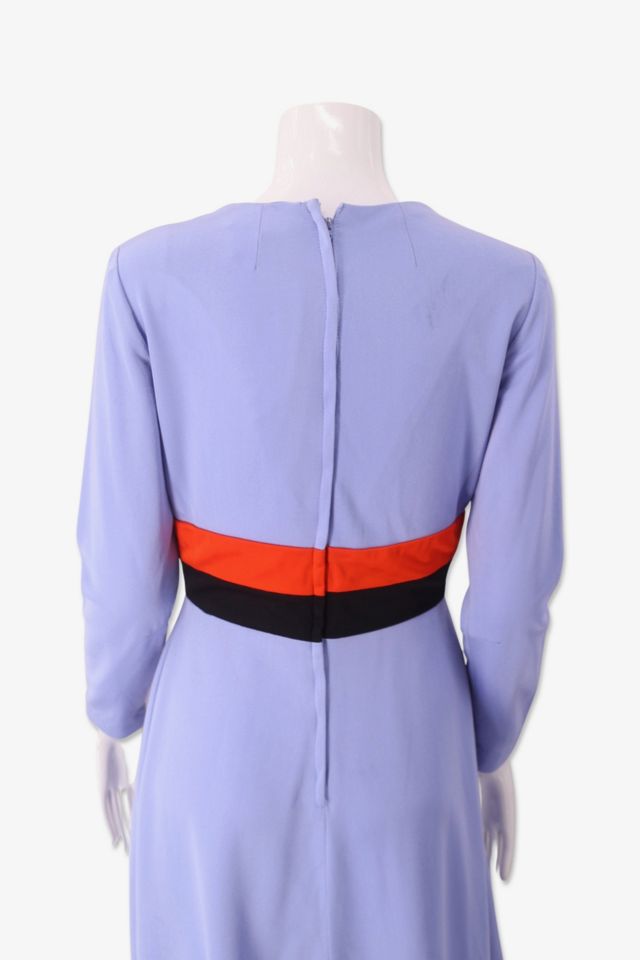 1960s Lavender Color Block Short Dress Selected By Ritual Vintage #2