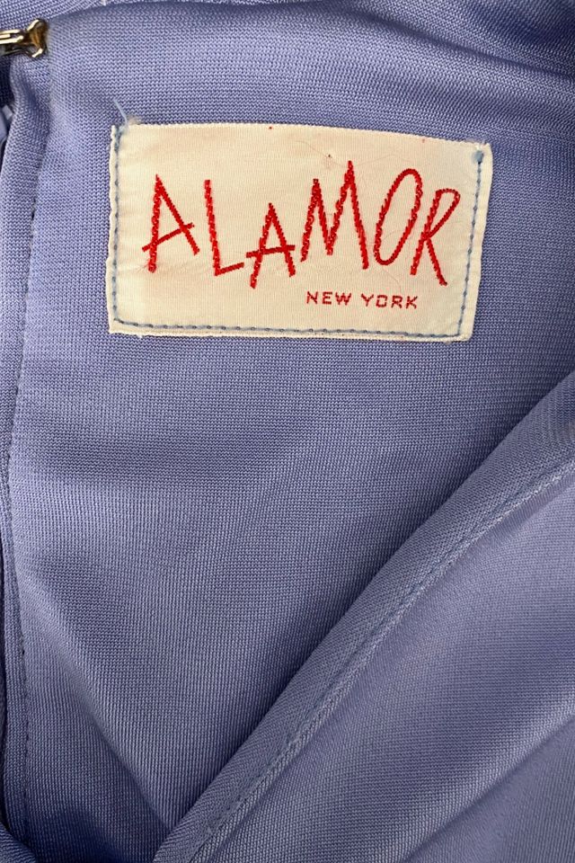 1960s Lavender Color Block Short Dress Selected By Ritual Vintage #3