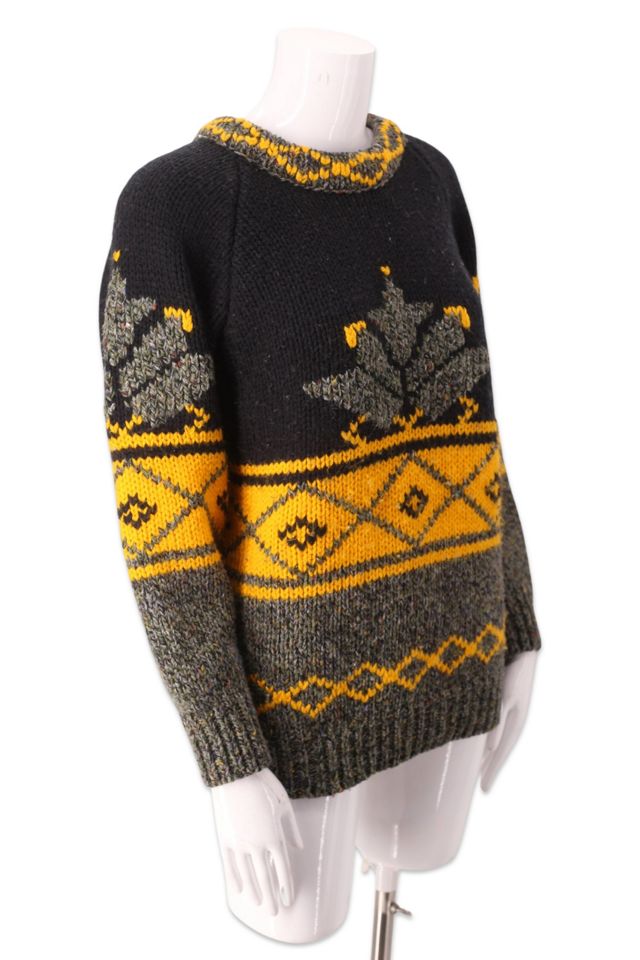1990s Agave Print Sweater Selected By Ritual Vintage #1